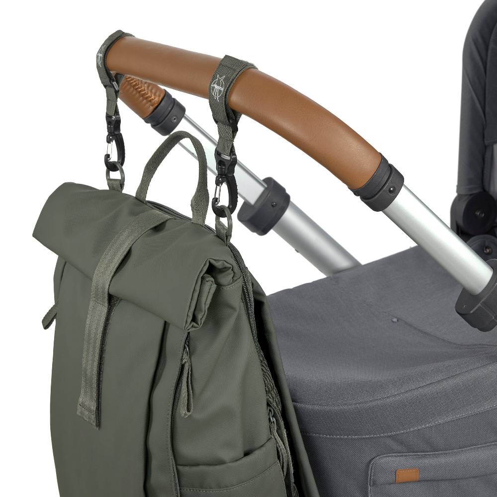 Lässig Wickelrucksack - Rolltop Up Backpack, Oliv Super Rabatt