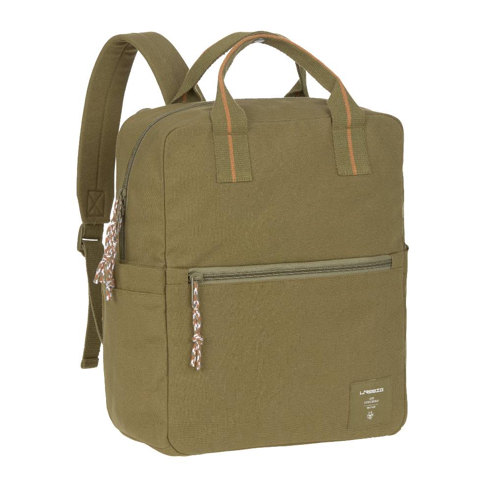 Lässig Wickelrucksack Square Little One & Me - Big, Oliv 50% Rabatt mit kostenlosem Versand