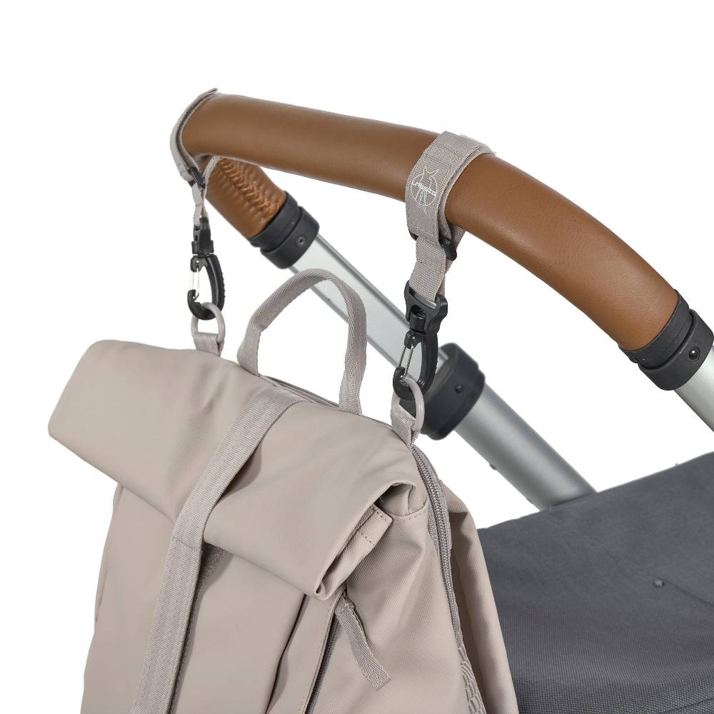 Lässig Wickelrucksack - Rolltop Up Backpack, Taupe (Limited Edition) Fabrikladen