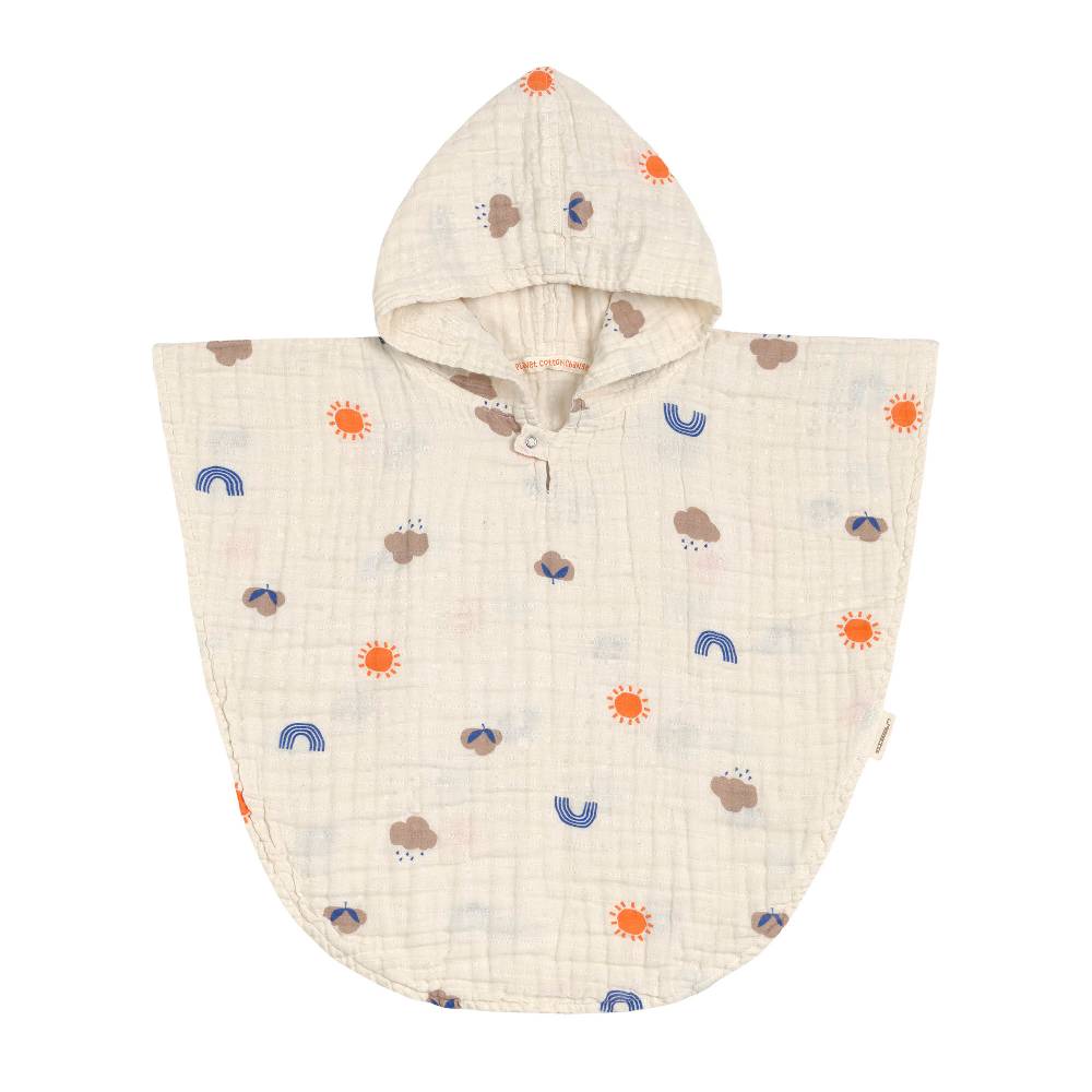 Lässig Badeponcho Kinder - Nature, Beige 2025