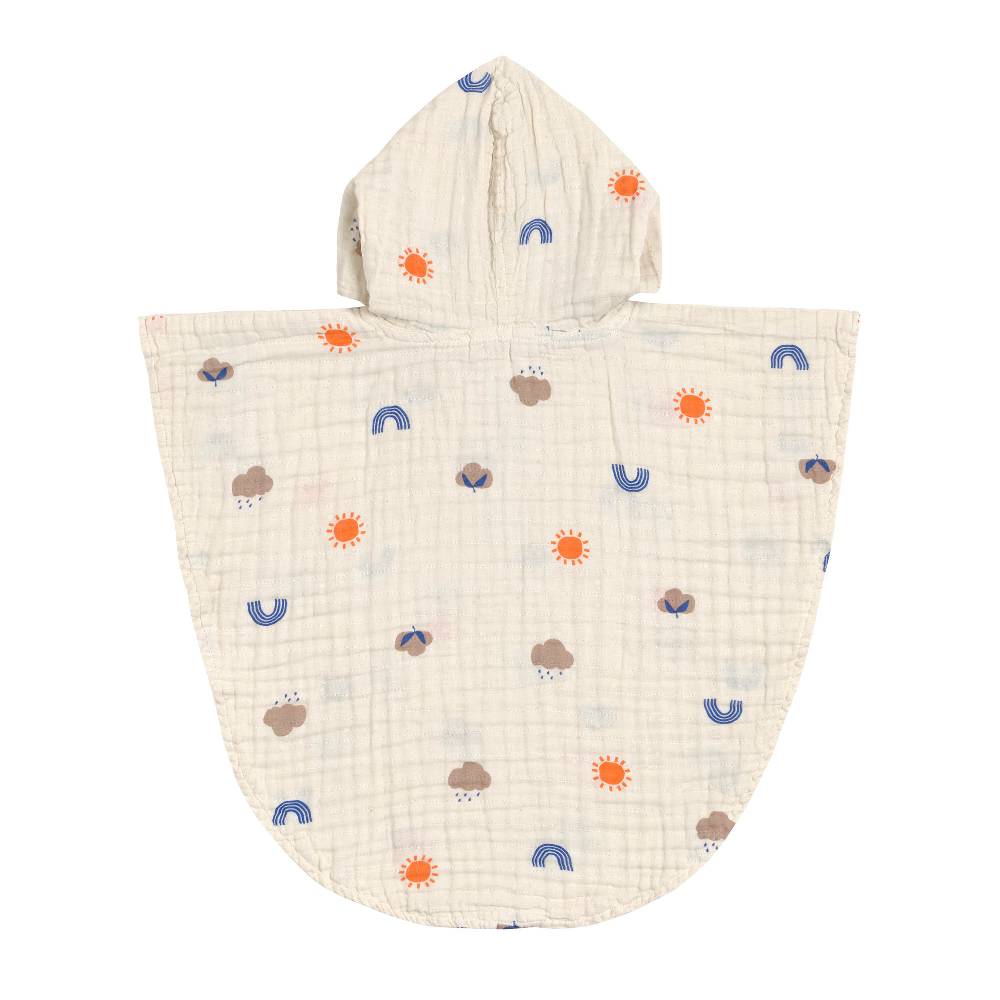 Lässig Badeponcho Kinder - Nature, Beige 2025