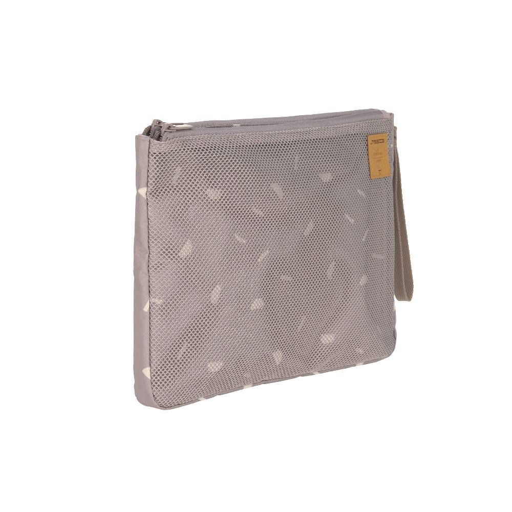 Lässig Windeltasche - Changing Organizer Blocks Taupe, Grau im Angebot