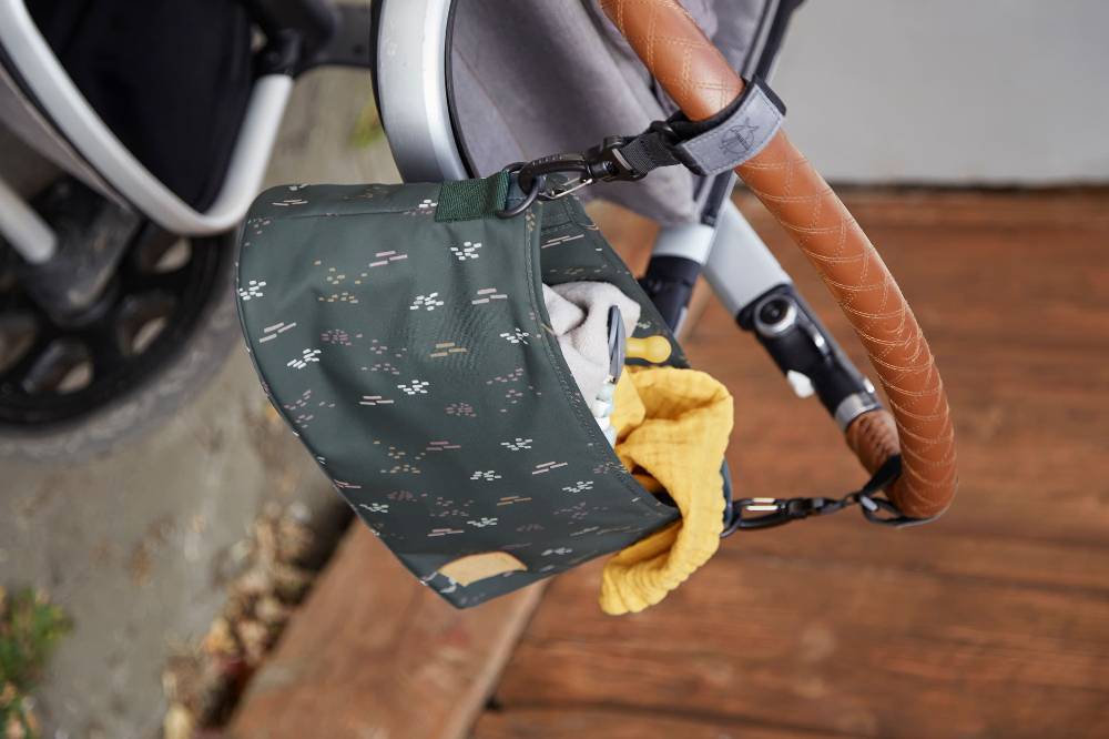 Lässig Kinderwagentasche - Buggy Organizer, Blobs Forest Schlussverkauf