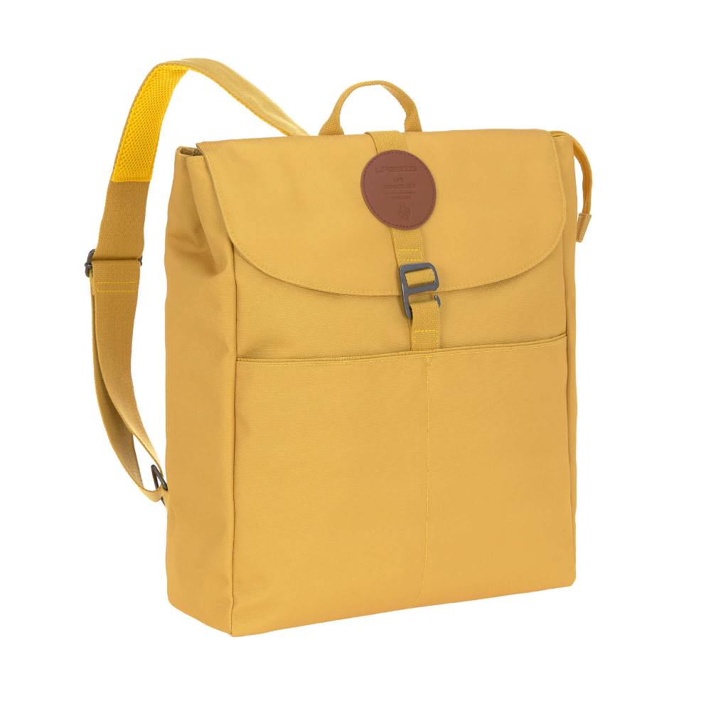 Lässig Wickelrucksack - Green Label Adventure Backpack, Lemon Curry Günstiger Verkauf