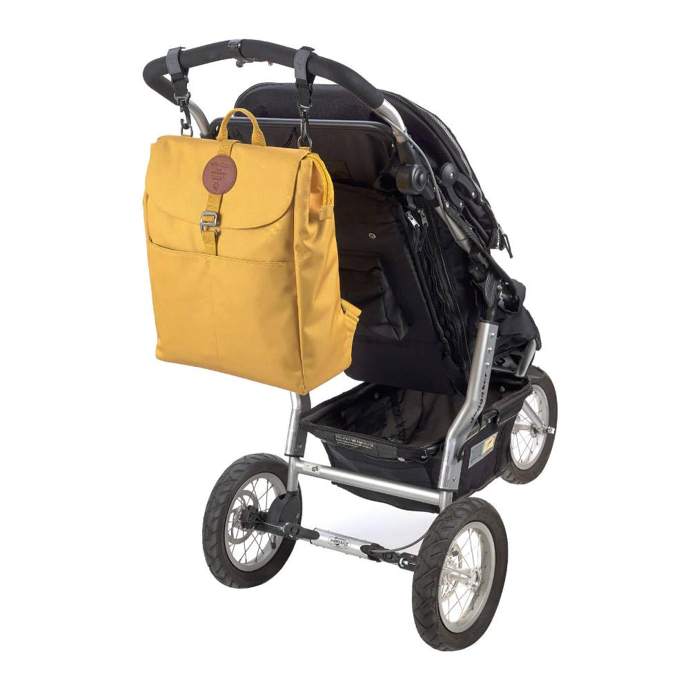 Lässig Wickelrucksack - Green Label Adventure Backpack, Lemon Curry Günstiger Verkauf