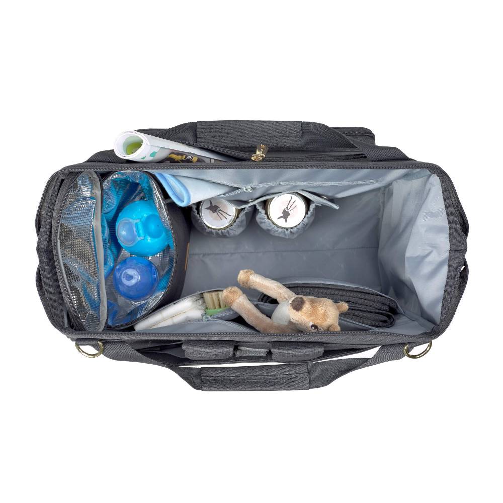 Lässig Wickelrucksack Zwillinge - Goldie Twin Backpack, Anthracite Blitzverkäufe