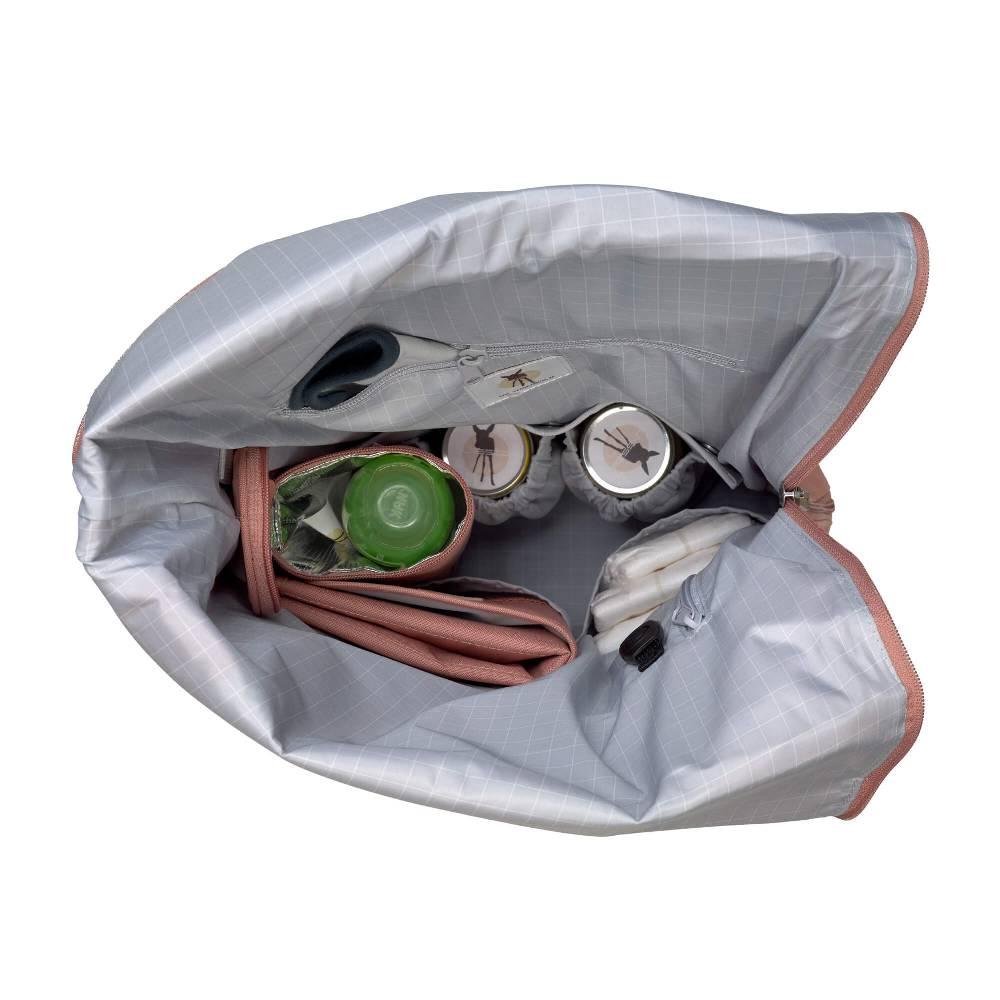 Lässig Wickelrucksack - Rolltop Backpack, Cinnamon Fabrikpreis