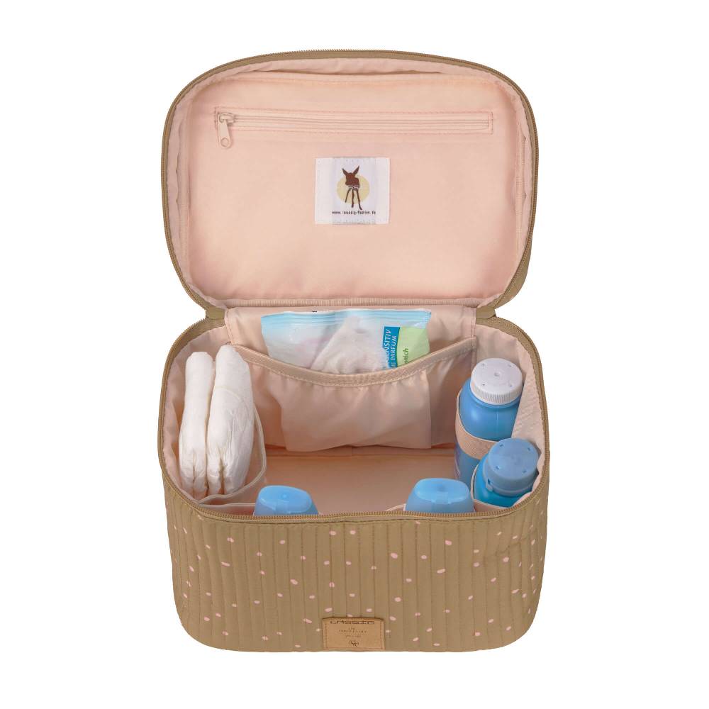 Lässig Wickeltisch Organizer - Nursery Caddy To Go, Dots Curry Rabatt