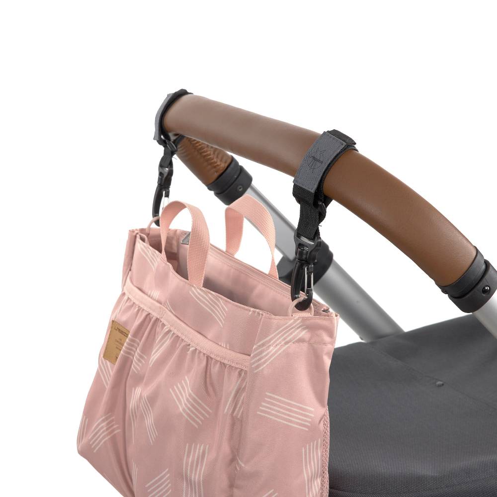Lässig Wickeltasche - Multitalent Organizer Soft Stripes Rose, Rosa Günstig kaufen
