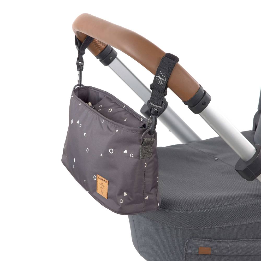 Lässig Kinderwagen Organizer - Universe Anthracite, Anthrazit Preisnachlass