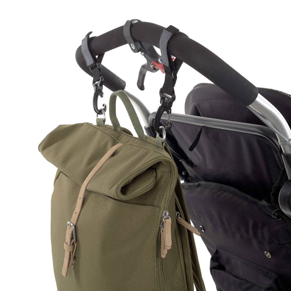 Lässig Wickelrucksack - Rolltop Backpack, Olive Weihnachtsangebot