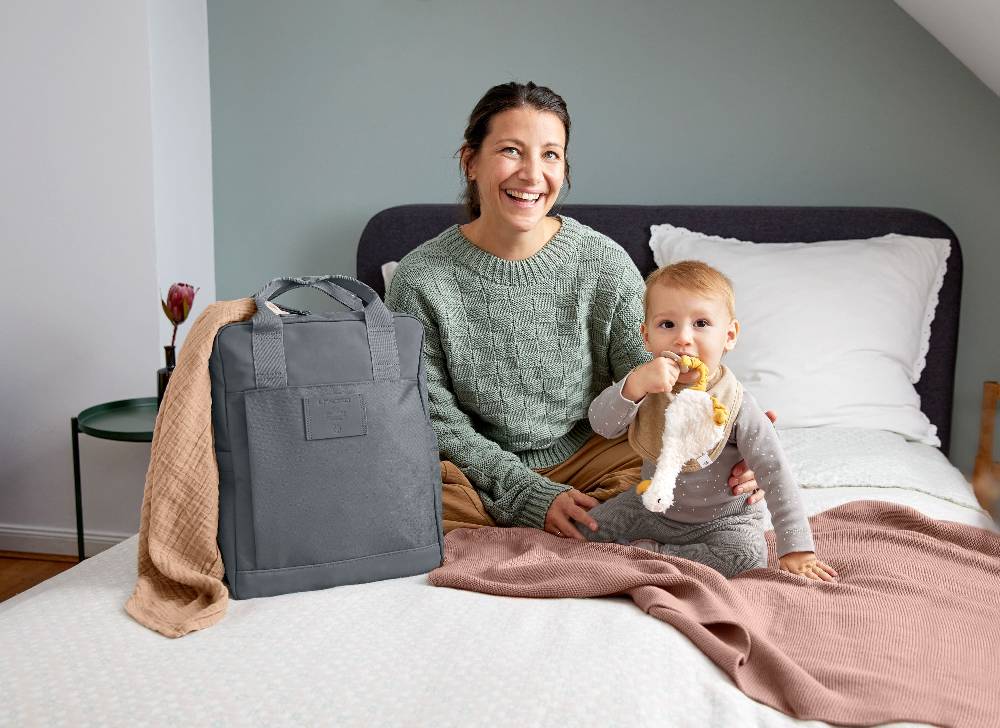 Lässig Wickelrucksack - Vividal Backpack, Anthrazit Jubiläumsangebot