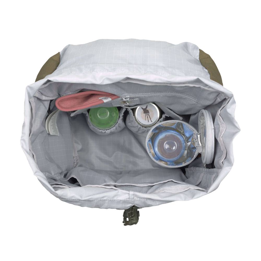 Lässig Wickelrucksack - Outdoor Backpack, Olive Top Angebot
