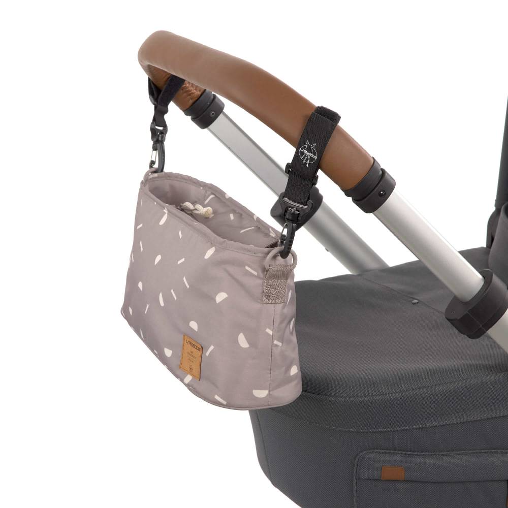 Lässig Kinderwagen Organizer - Blocks Taupe, Grau Zeitlich begrenztes Angebot