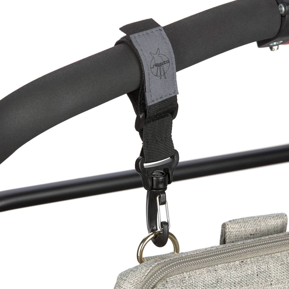 Lässig Kinderwagenhaken (2 Stk) - Stroller Hooks, black Exklusive Angebote