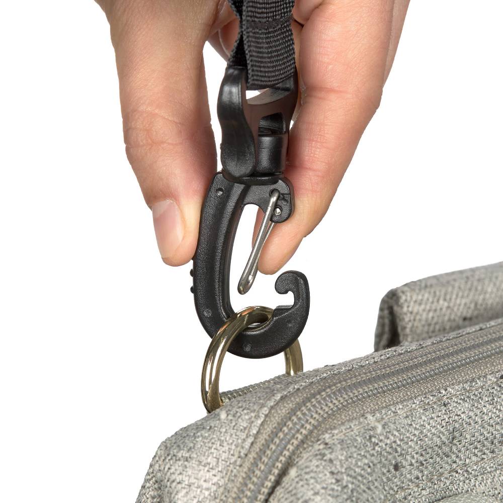 Lässig Kinderwagenhaken (2 Stk) - Stroller Hooks, black Exklusive Angebote