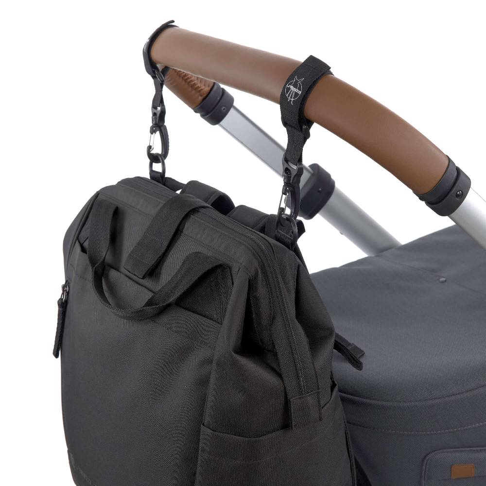 Lässig Wickelrucksack Goldie Up Green Label - Schwarz VIP-Rabatte
