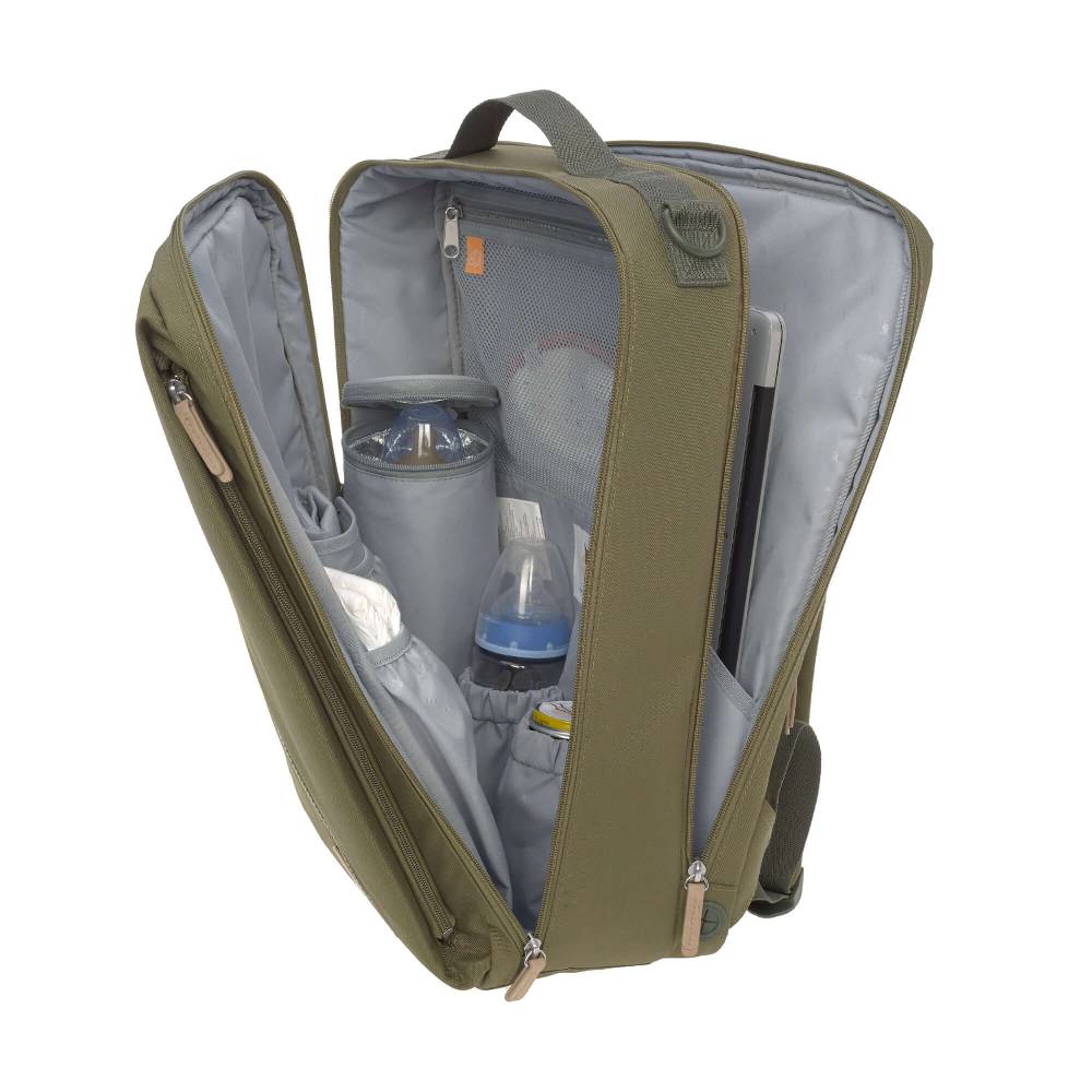 Lässig Wickelrucksack - Green Label Tidy Talent, Olive Letzter Tag