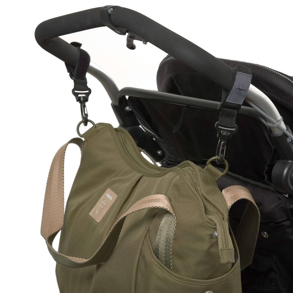 Lässig Zwillingswickeltasche - Green Label Twin, Olive Bis zu 50% Rabatt