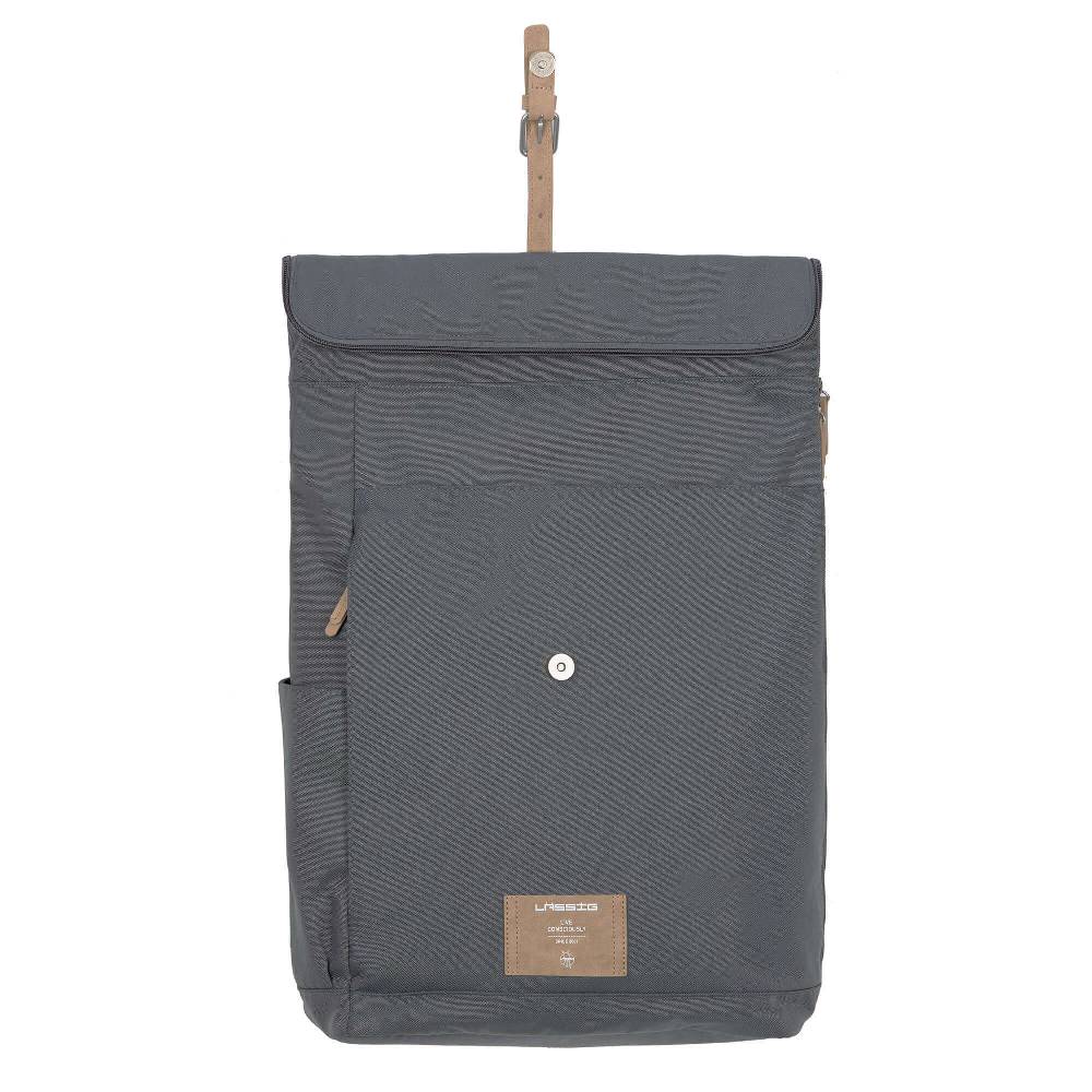 Lässig Wickelrucksack - Rolltop Backpack, Anthracite Discount Store für neue Produkte