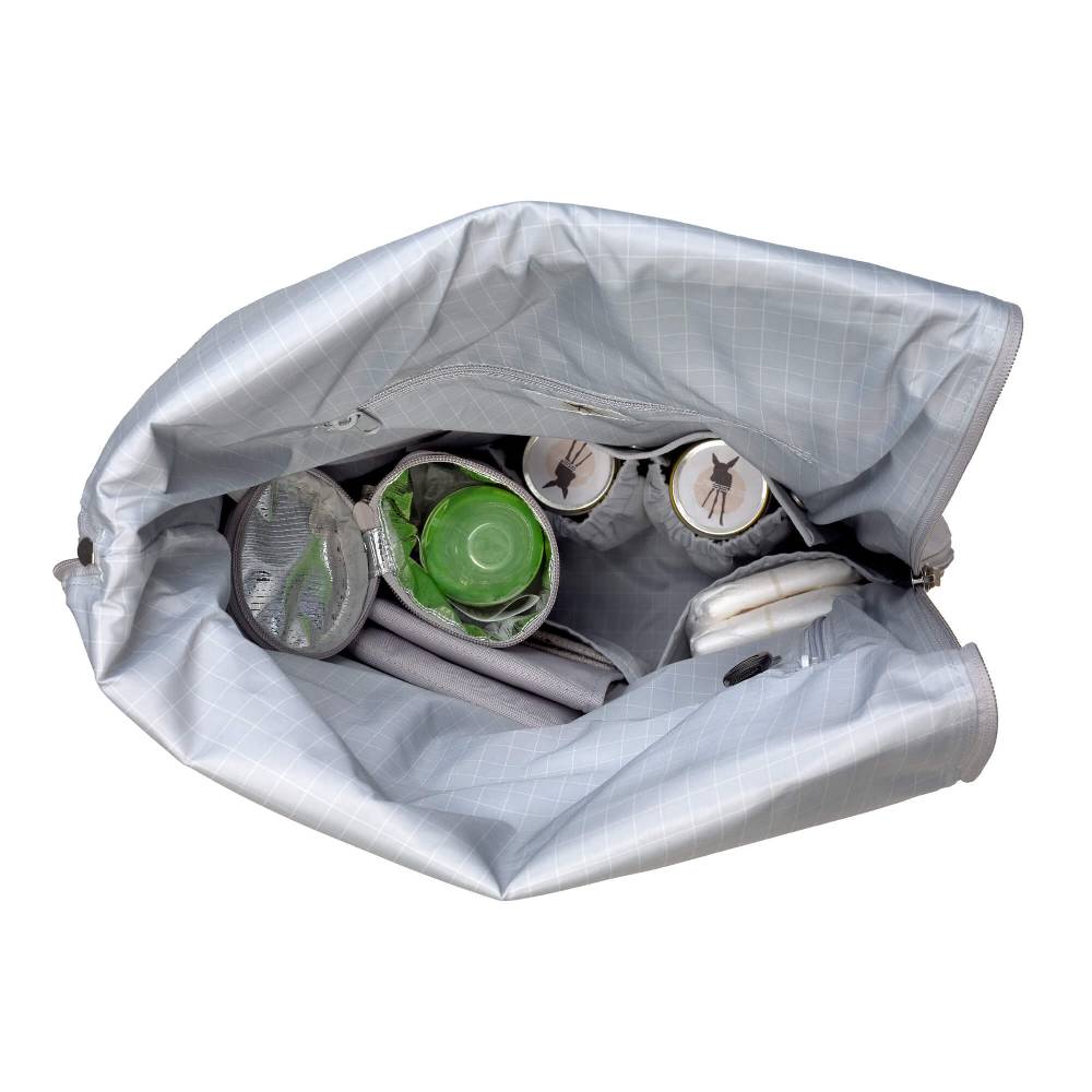 Lässig Wickelrucksack - Rolltop Backpack, Grey 50% Rabatt mit kostenlosem Versand