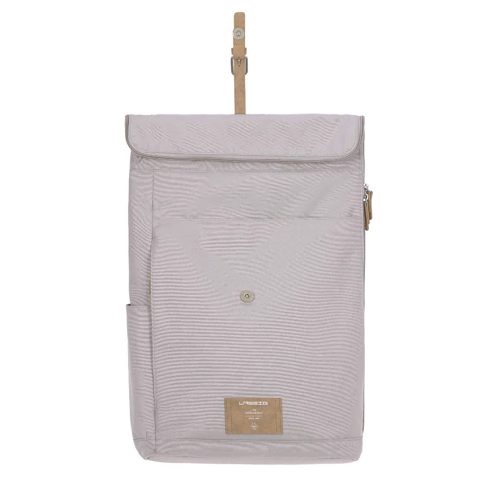 Lässig Wickelrucksack - Rolltop Backpack, Grey 50% Rabatt mit kostenlosem Versand