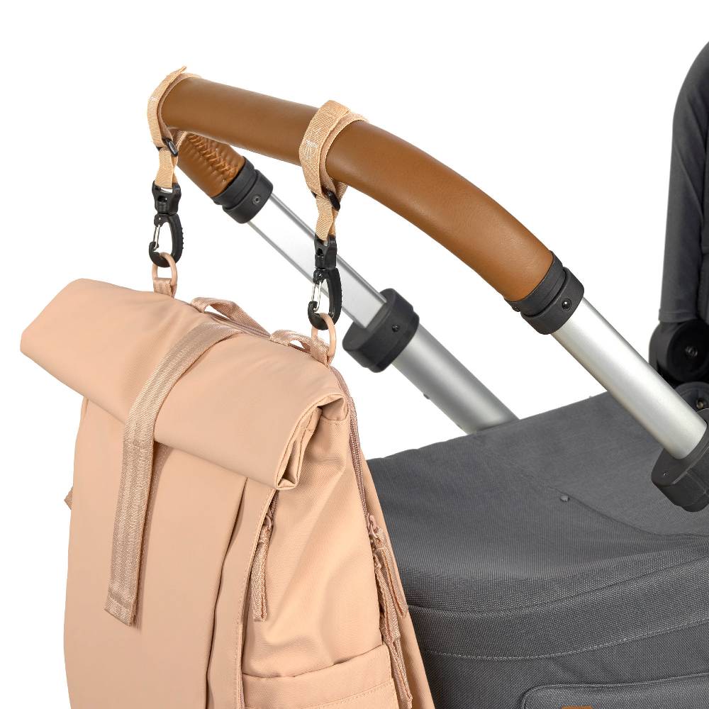 Lässig Wickelrucksack - Rolltop Up Backpack, Rosa (Limited Edition) Fabrikladen