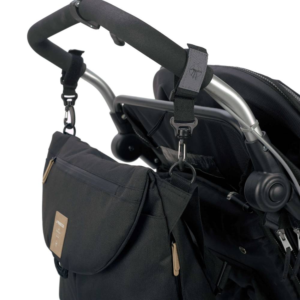Lässig Wickeltasche - Green Label Manu Messenger Bag, Black Speichern exportieren