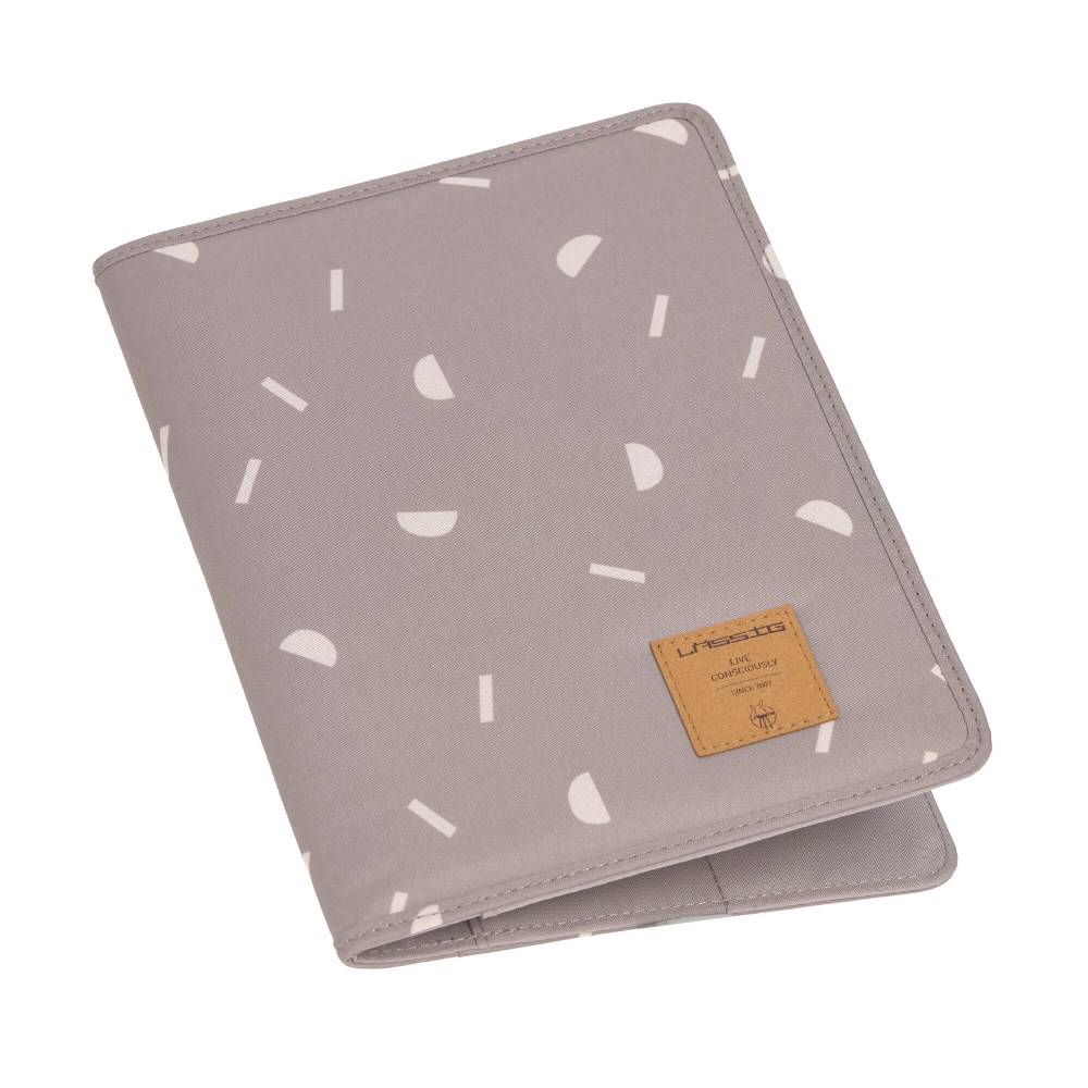 Lässig Mutterpasshülle - Blocks Taupe, Grau Online