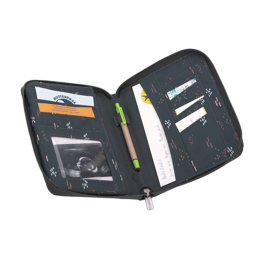 Lässig Mutterpasshülle - Document Pouch, Blobs Forest Verkauf