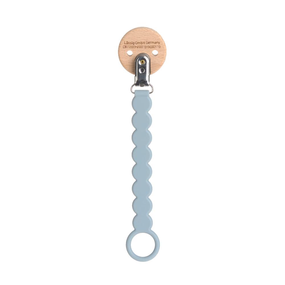 Lässig Schnullerkette - Tiny Smile, Hellblau Sonderangebot