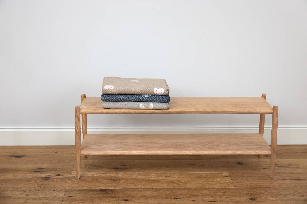 Lässig Babydecke - Bio Baumwolle, Grau Rosa Flash Sale