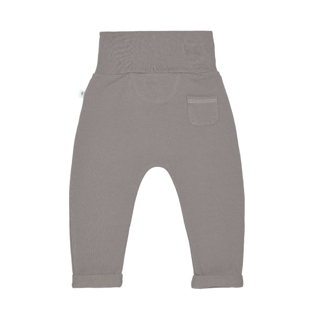 Lässig Babyhose - Bio Baumwolle, Taupe Jubiläumsangebot