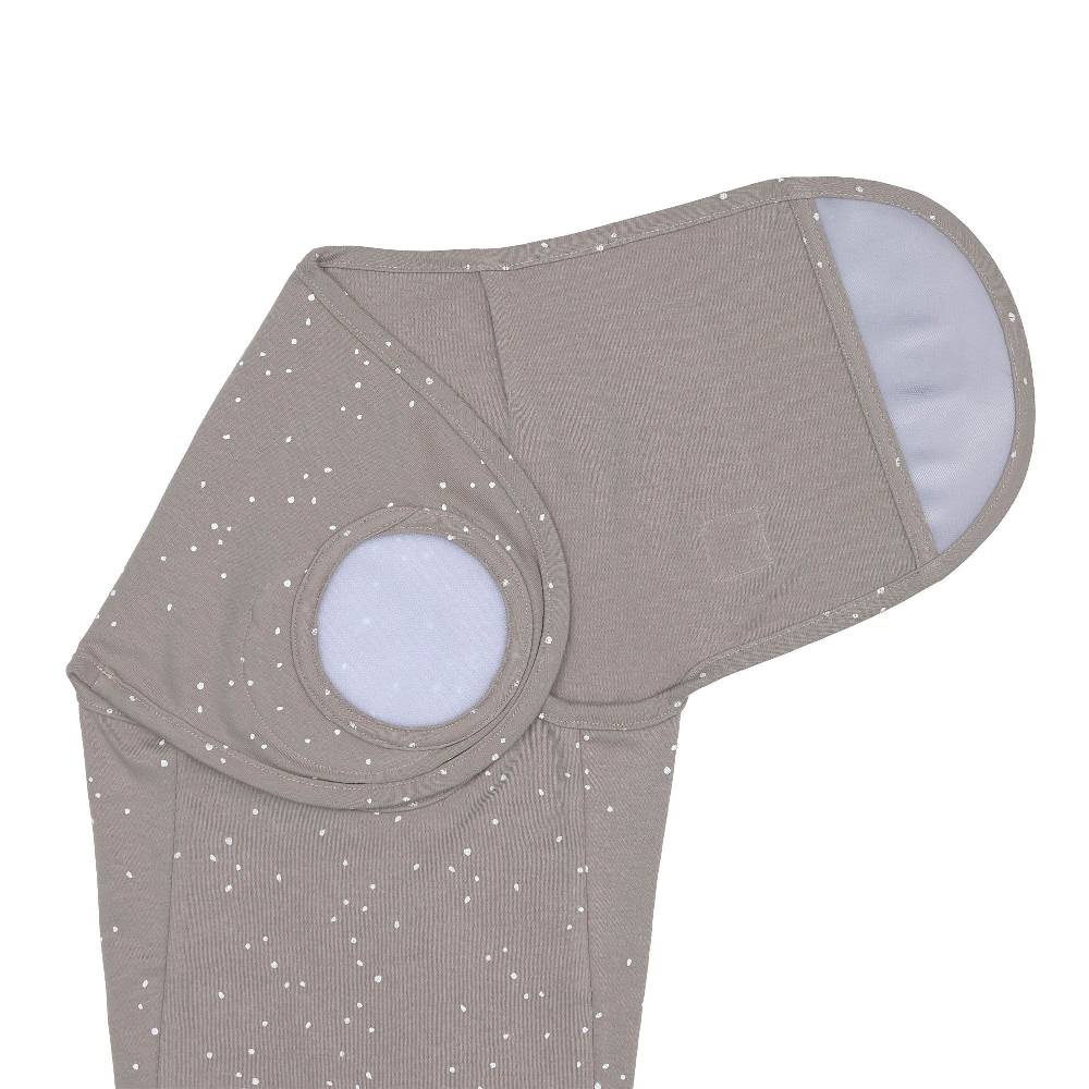 Lässig Pucksack - Bio Baumwolle, Sprinkle Taupe, Grau Heißer Verkauf
