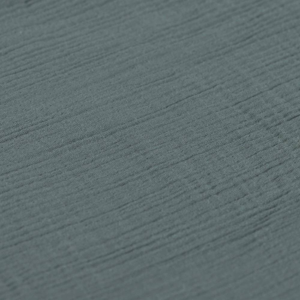 Lässig Musselin Dreieckstuch - Bio Baumwolle, Petrolgrün Online Outlet