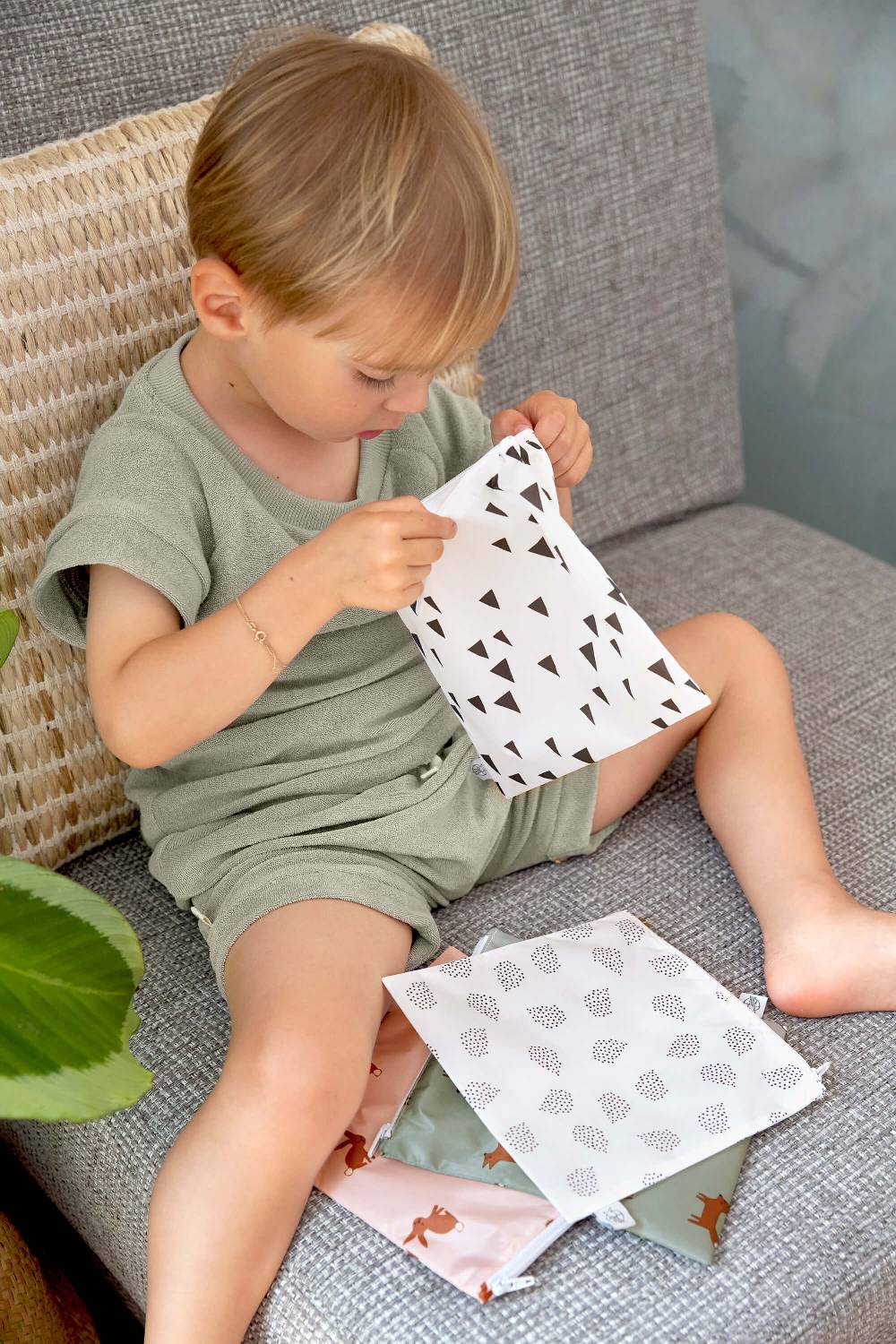 Lässig Wetbag (2 Stk) - Little Forest Fuchs Begrenzte Freigabe