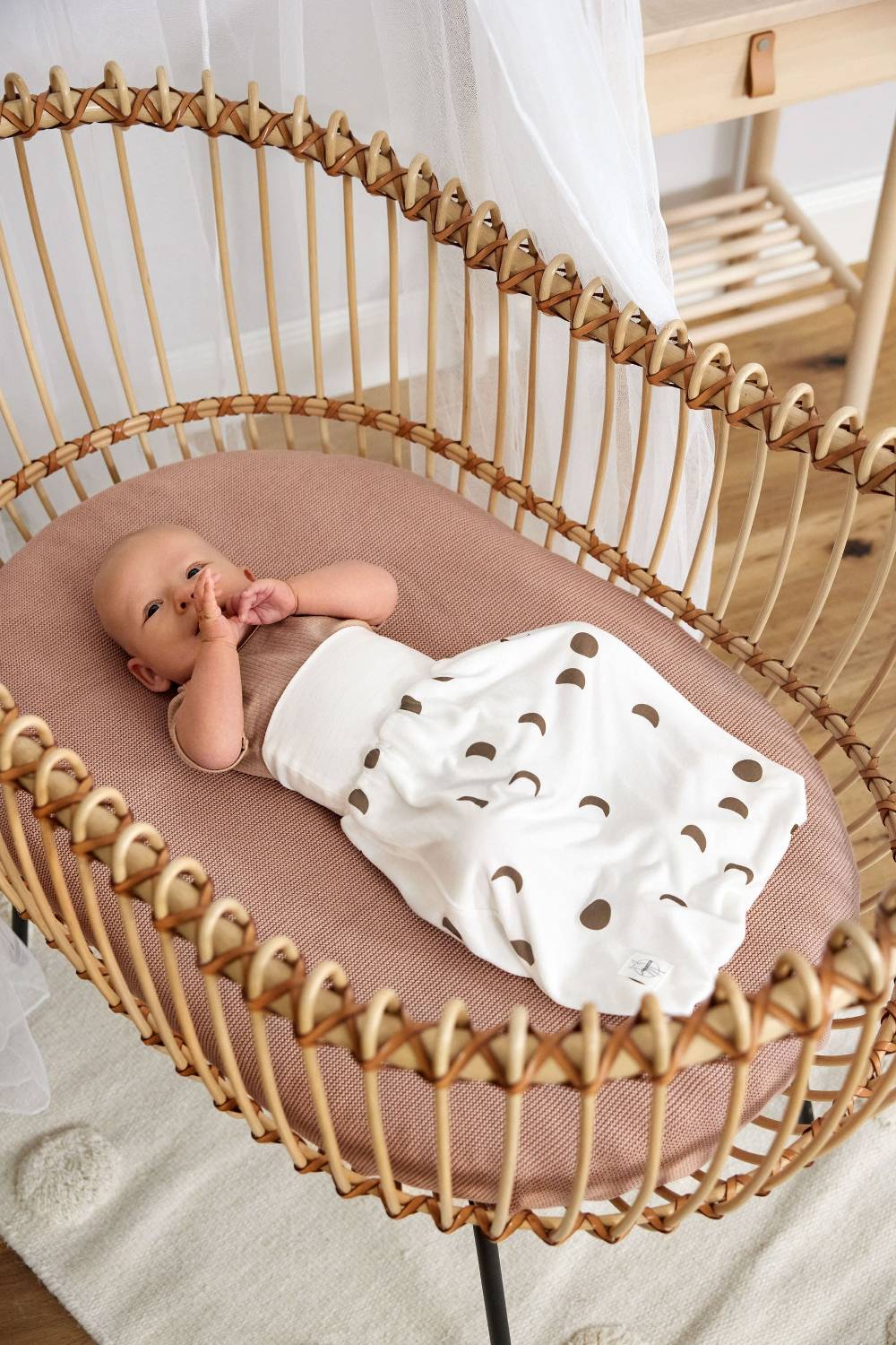 Lässig Baby Body Kurzarm - gerippt, Hellbraun Letzte 2 Tage