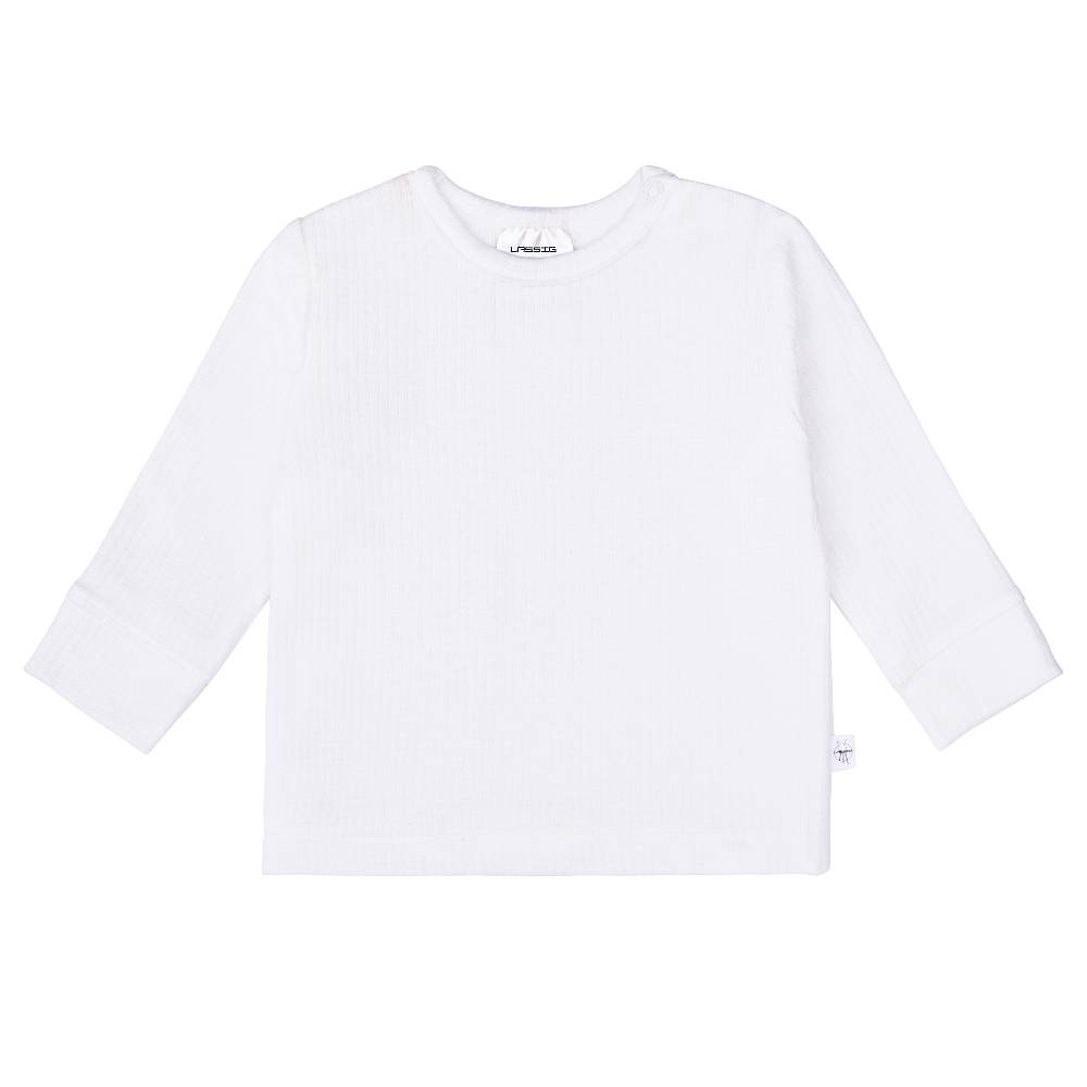 Lässig Baby Langarm Shirt - gerippt, Milky Bis zu 65% Rabatt