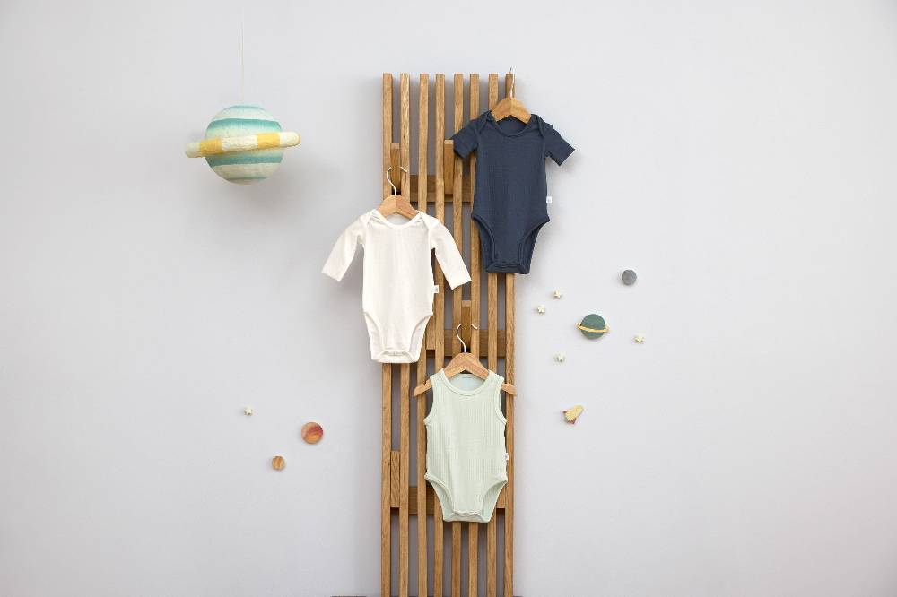 Lässig Baby Body - Ärmellos gerippt, Mint Sonderangebot der Fabrik
