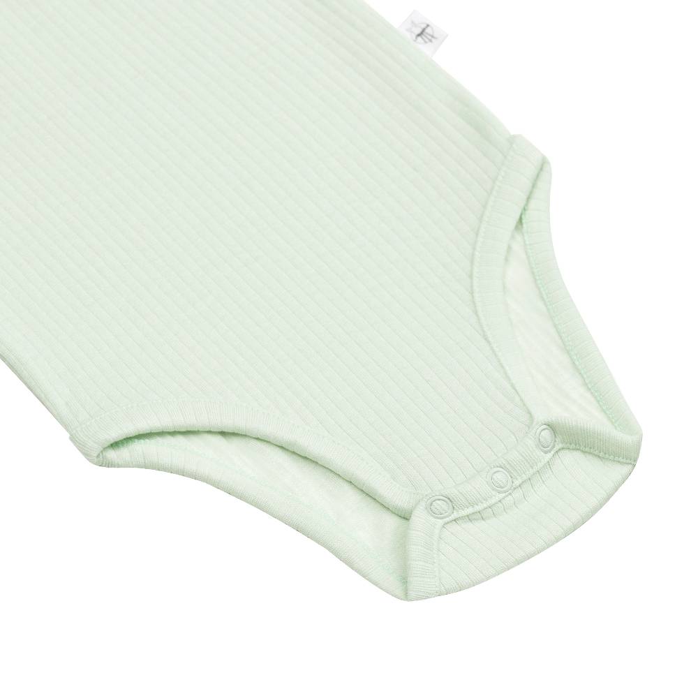 Lässig Baby Body - Ärmellos gerippt, Mint Sonderangebot der Fabrik