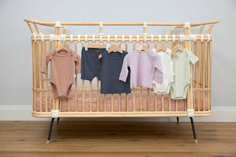Lässig Baby Body Kurzarm - gerippt, Mint Nur noch ein Tag übrig