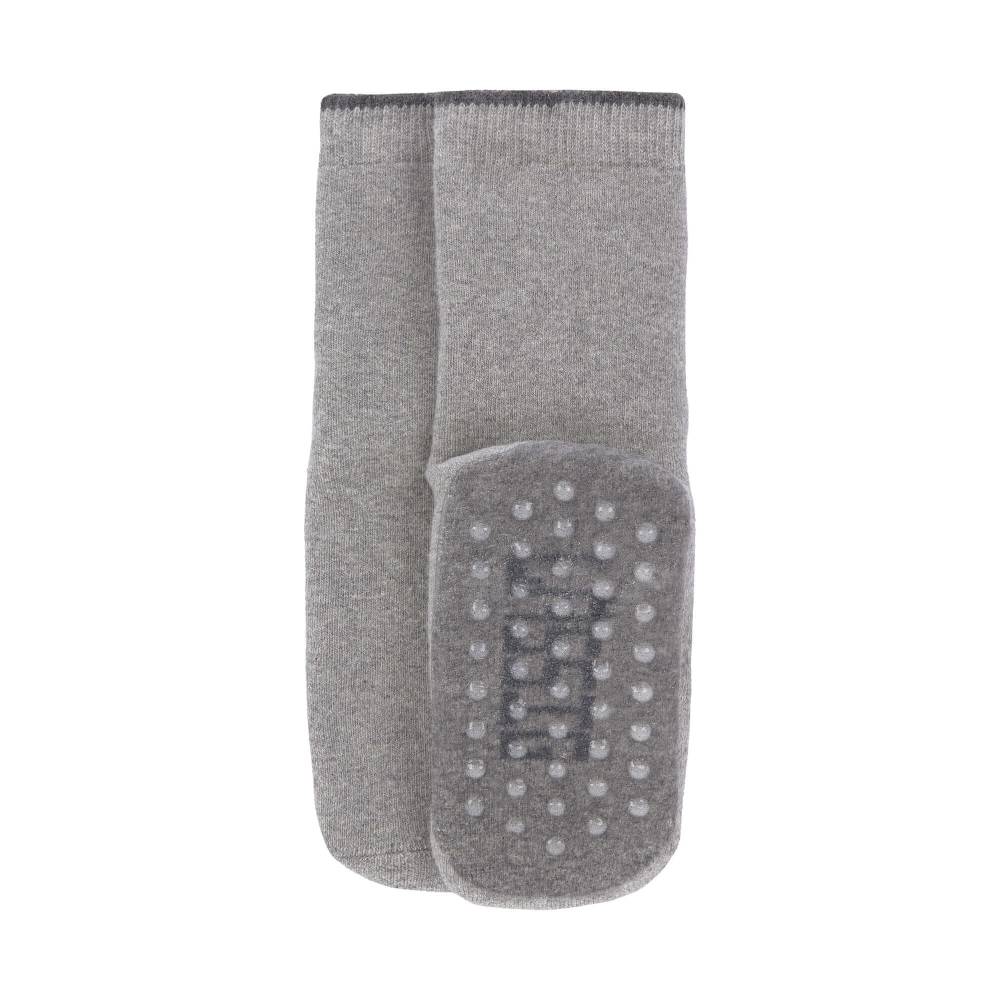 Lässig Kinder Antirutsch-Socken (2er-Set), Grau Beige Riesige Rabatte