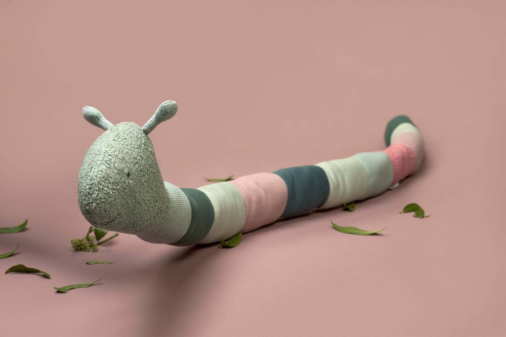 Lässig Kuscheltier Raupe Fridolin - Garden Explorer, Caterpillar Outlet