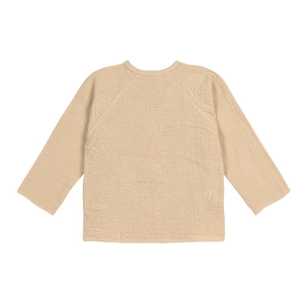 Lässig Baby Wickelshirt - Bio Baumwolle, Nature, Beige Blitzverkäufe