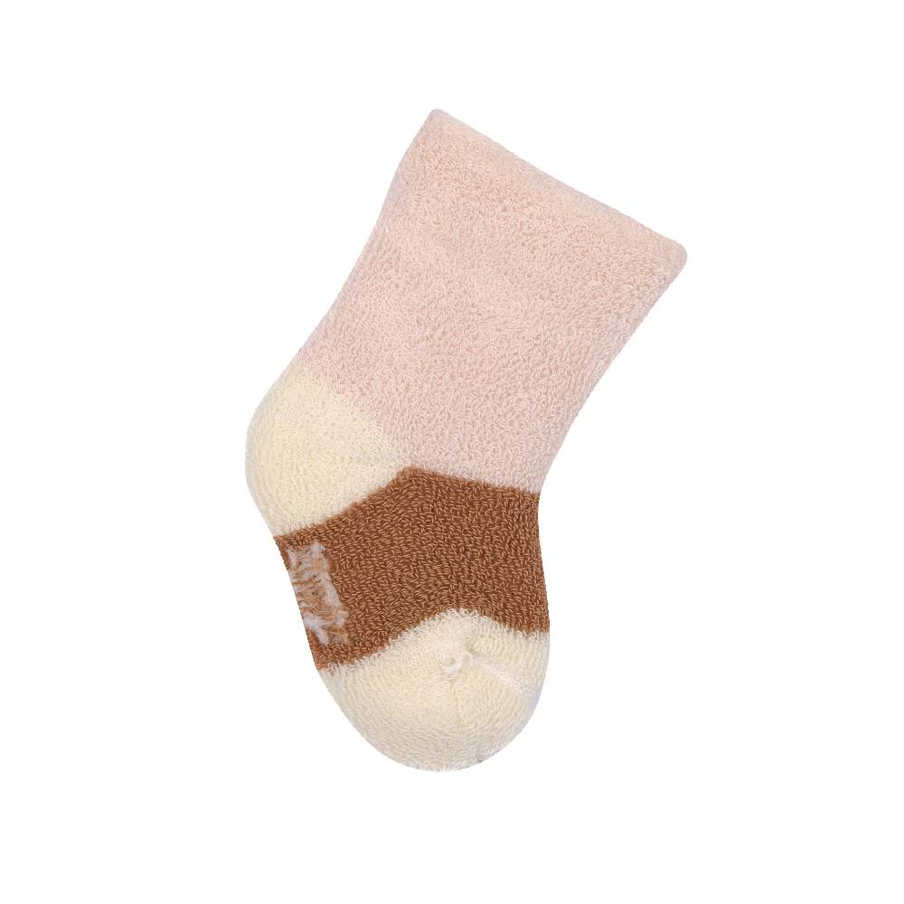 Lässig Frottee Socken Kinder (3er Set), Rosa Karamell Limitierter Zeitrabatt