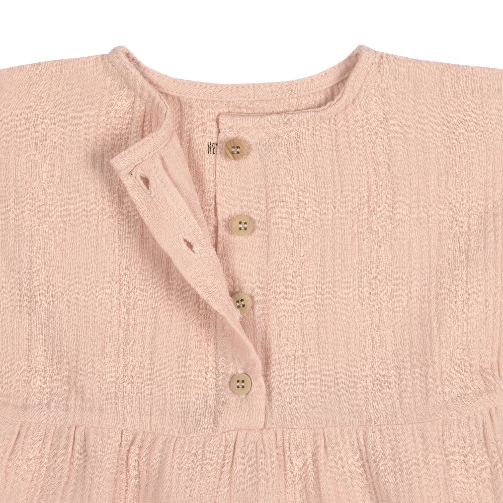 Lässig Kinderkleid - Bio Baumwolle, Rosa Versandkostenfrei