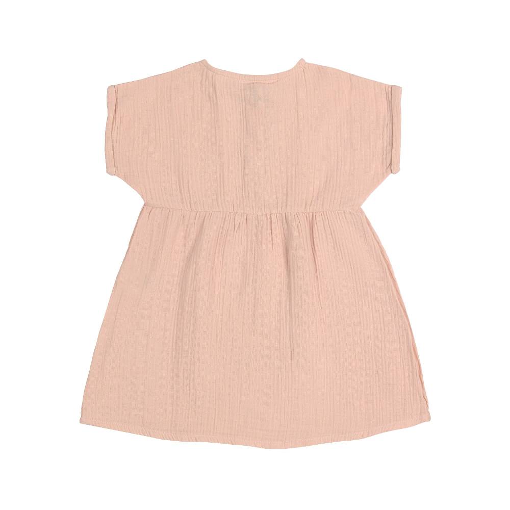 Lässig Kinderkleid - Bio Baumwolle, Rosa Versandkostenfrei