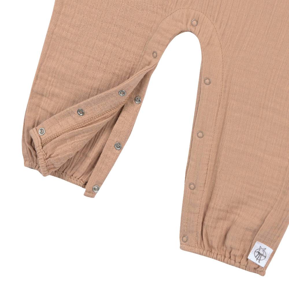 Lässig Musselin Jumpsuit - Bio Baumwolle, Orange Cyber Monday