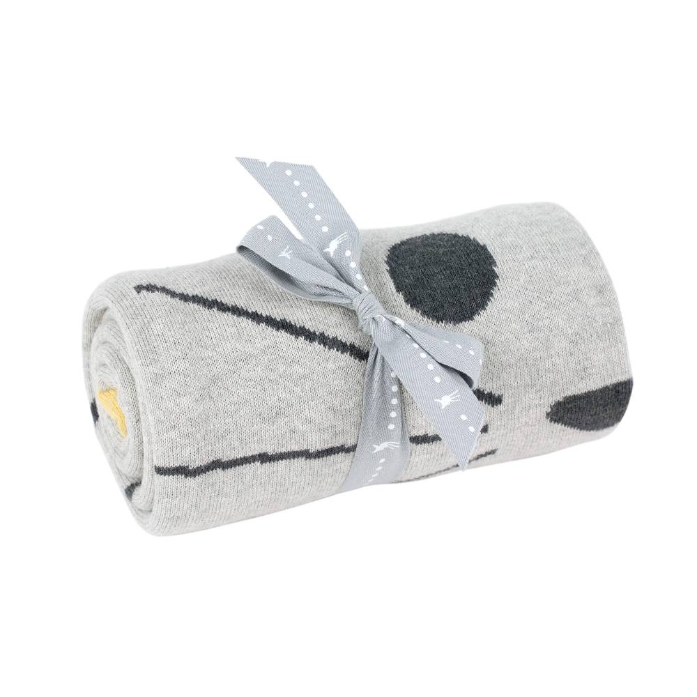 Lässig Babydecke - Bio Baumwolle, Katze Sonderangebot der Fabrik