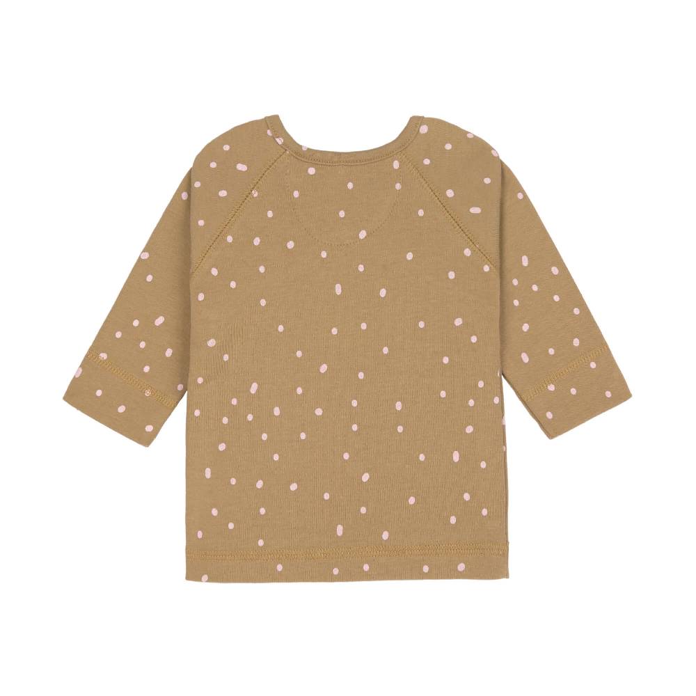 Lässig Baby Wickelshirt - Bio Baumwolle, Dots, Curry Bis zu 55% Rabatt